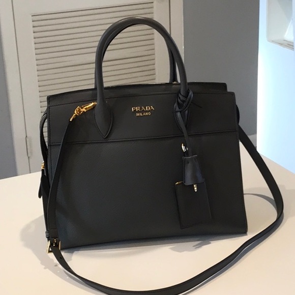 Prada Bag with Gold Hardware - Picture 1 of 10